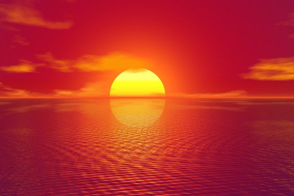 When the sun is up